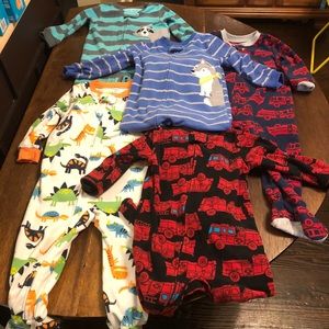 Carter’s Toddler Boy Size 2T Footed PJs
